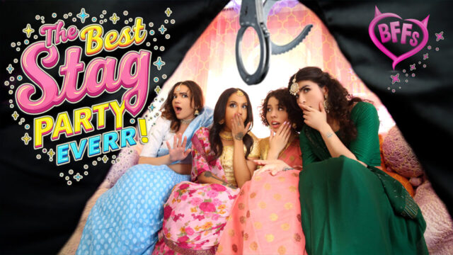 Naudi Nala, Satine Summers, Nina White - Indian Bachelorette Party Turns Into Stripper Fuck-Fest!