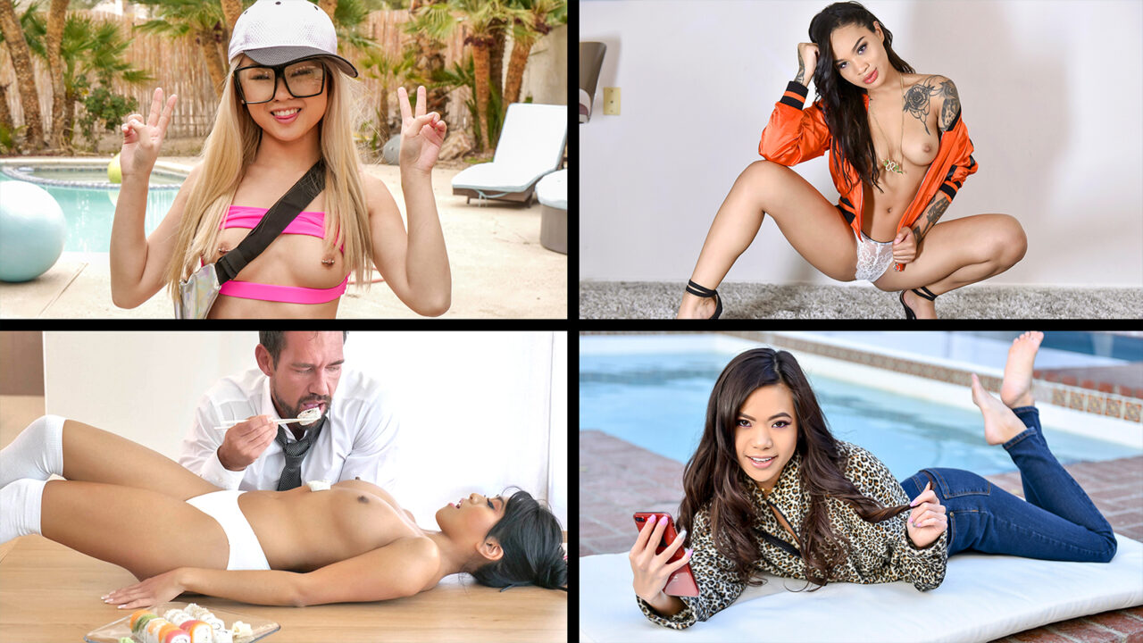 TeamSkeet: Ember Snow, Jasmine Grey, Honey Gold, Vina Sky, Lulu Chu, Kimmy  Kimm, Elle Lee - Little Asian Cuties Compilation | Team Skeet Tube